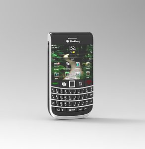3d blackberry model