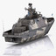missile boat hamina 3d model