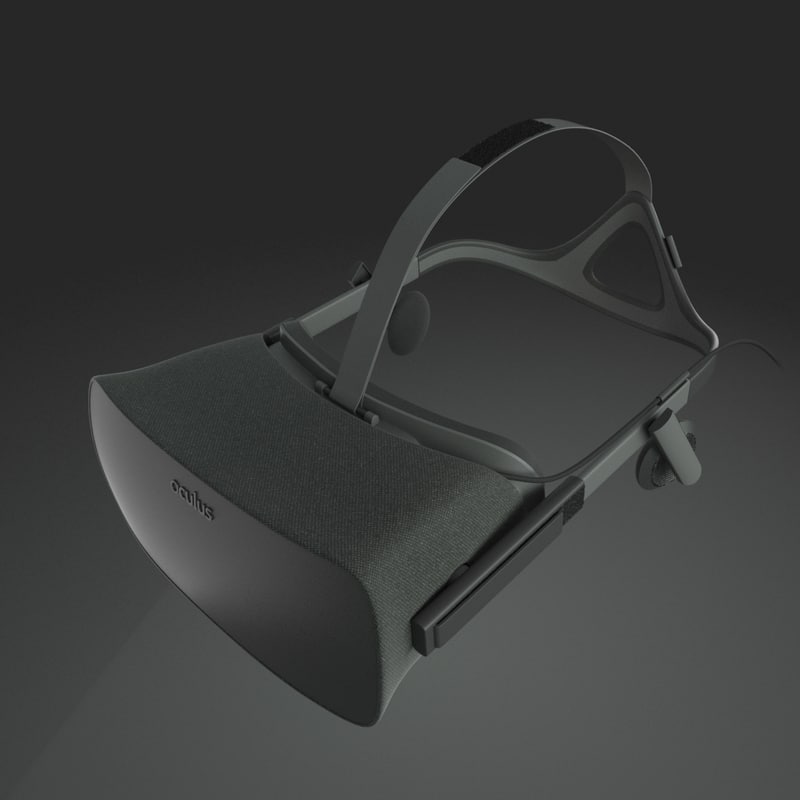 3d oculus rift model