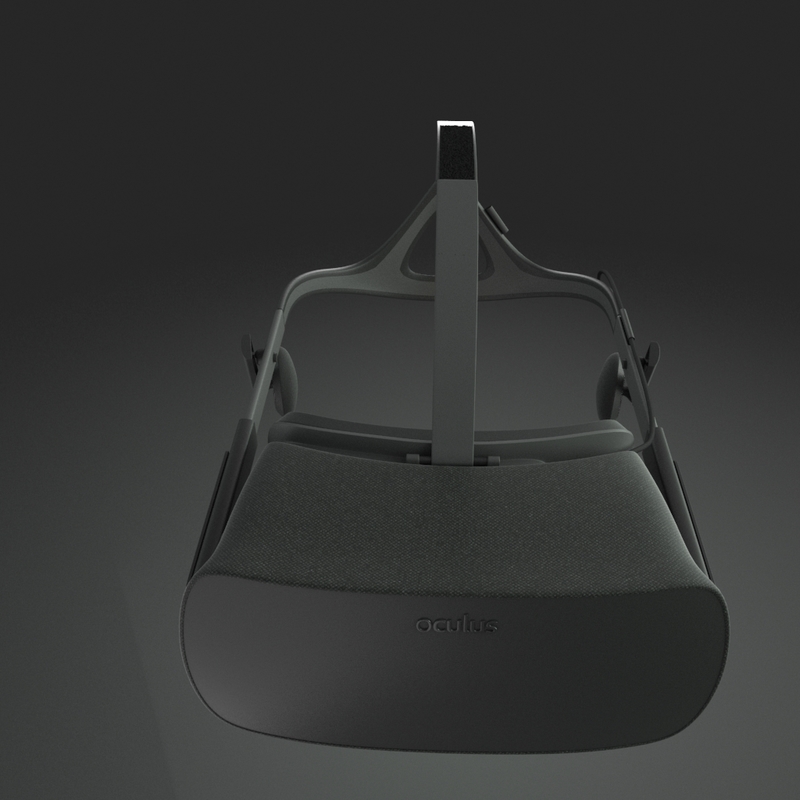 3d oculus rift model