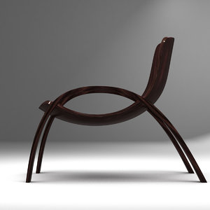 3d model armchair chair
