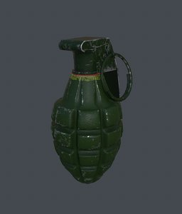 hand grenade 3d model