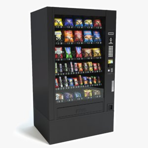 Vending Machine 3d Models For Download Turbosquid - vending machine roblox islands