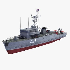 3d model sonya minesweeper