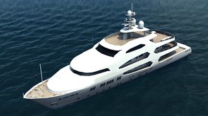 3d yacht
