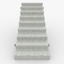 concrete staircase 3d model