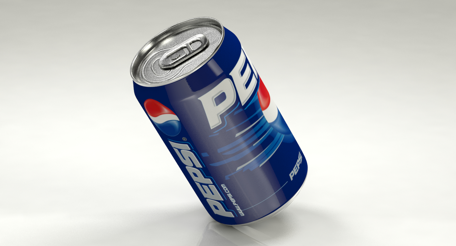 realistic pepsi aluminum max