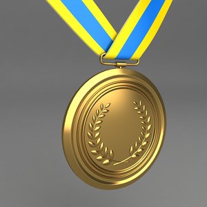 3d medal model