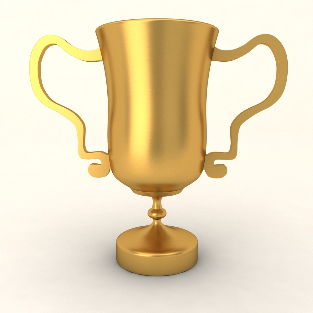奖杯奖杯103d模型