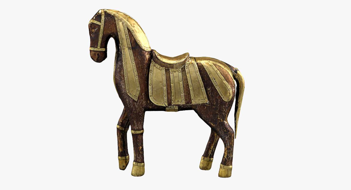 3d model trojan horse