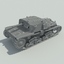 fiat semovente tank 75 3d model