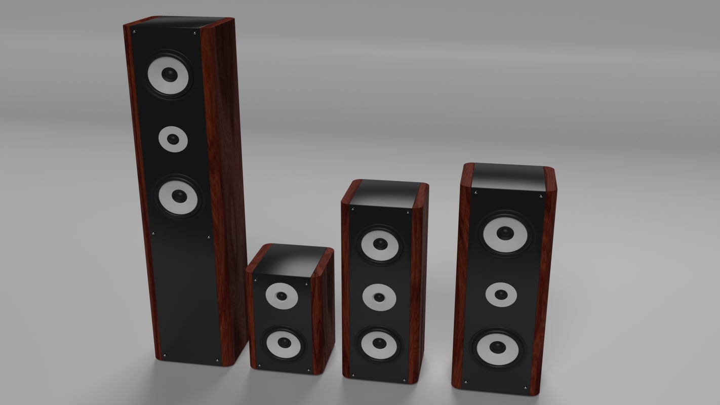 3d speakers model