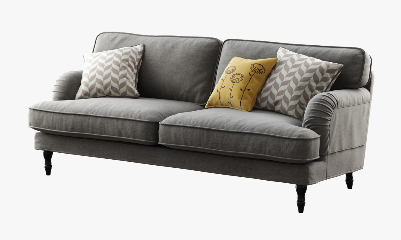 3d Ikea Stocksund Sofa Model