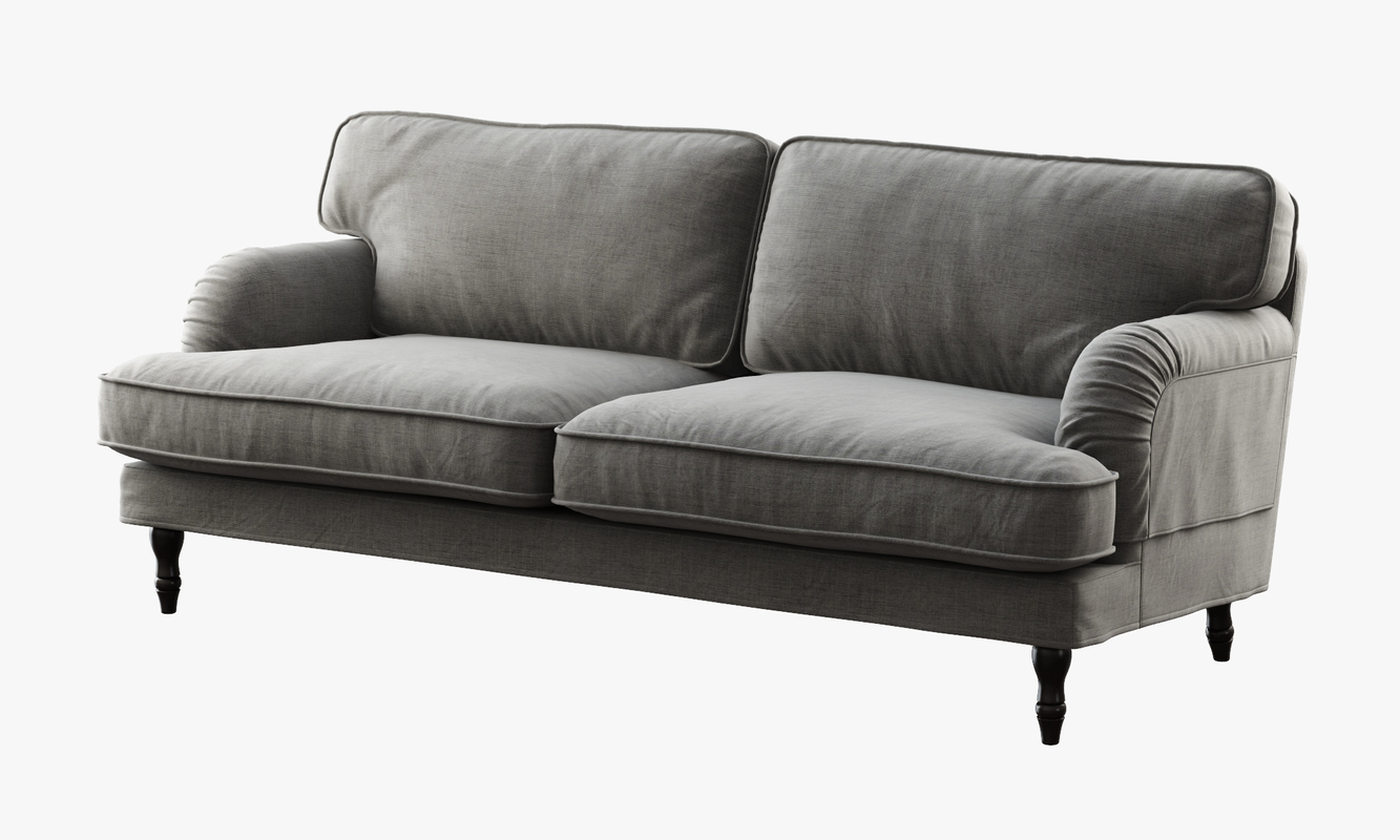 3d ikea stocksund sofa model