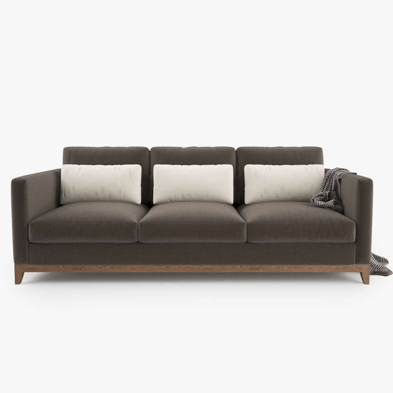 crate barrel taraval sofa max