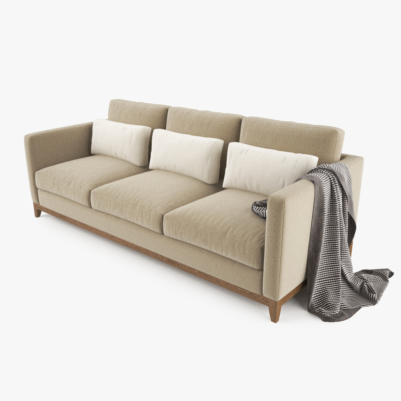 crate barrel taraval sofa max
