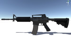 maya carbine rifle ready