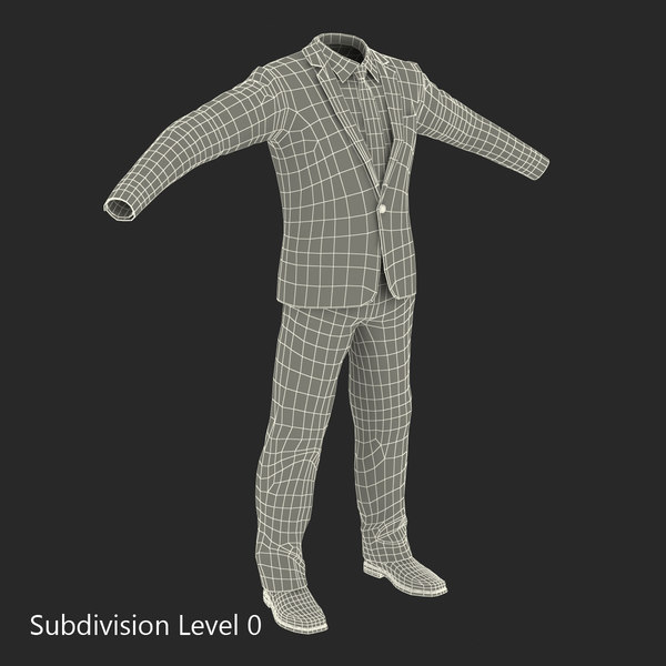 3d model of suit 11