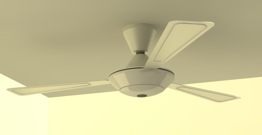 Revit Ceiling Fan 3d Rfa