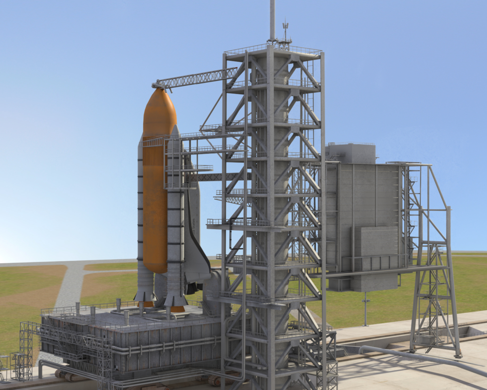 Launch Complex 39a 3d Max