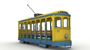 old tramway 3d model