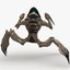 3d alien bug rigging animation