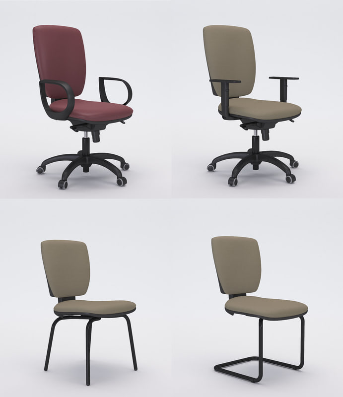 3ds max office chair