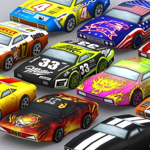 3d 0 road rush muscle cars