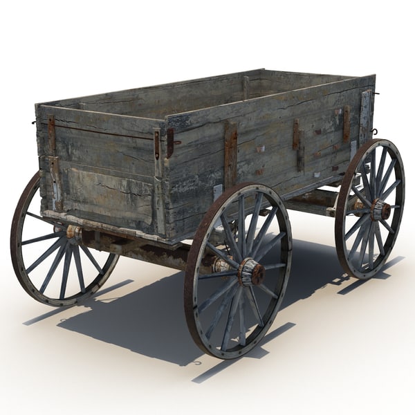 wooden wagon