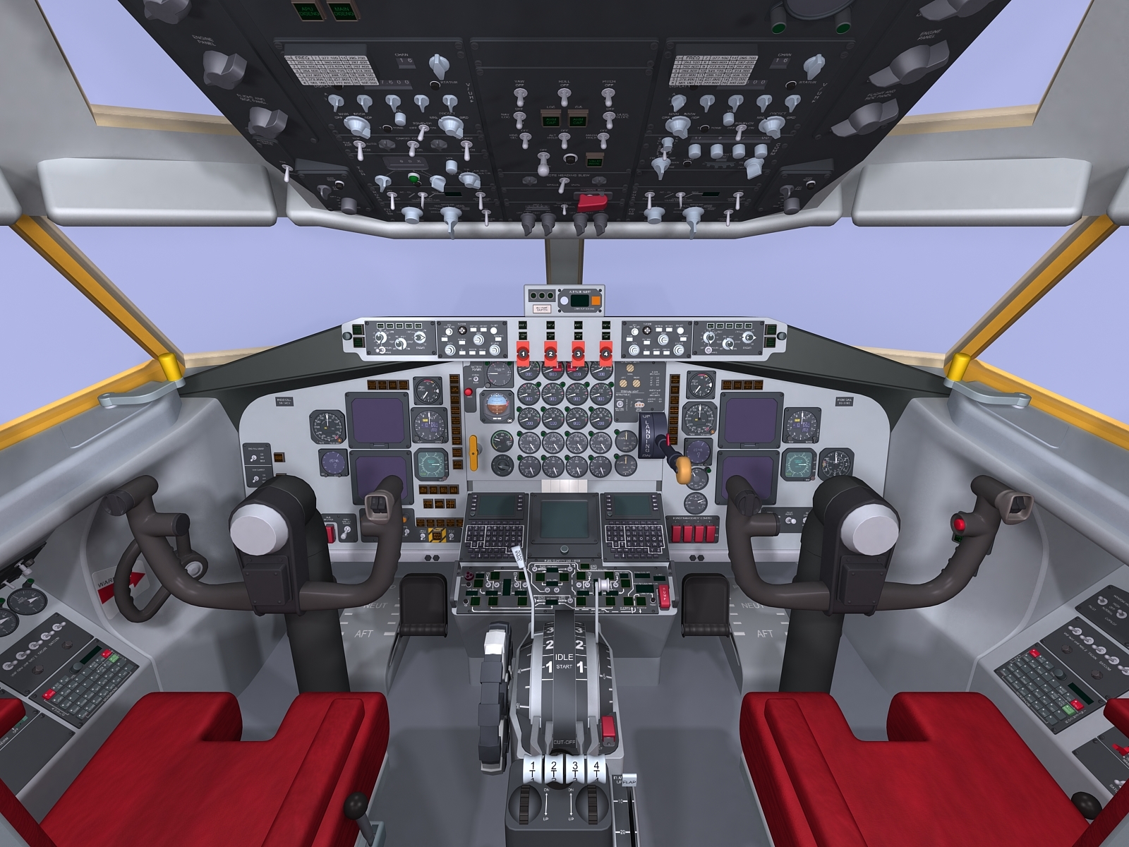 kc-135驾驶舱.3d模型