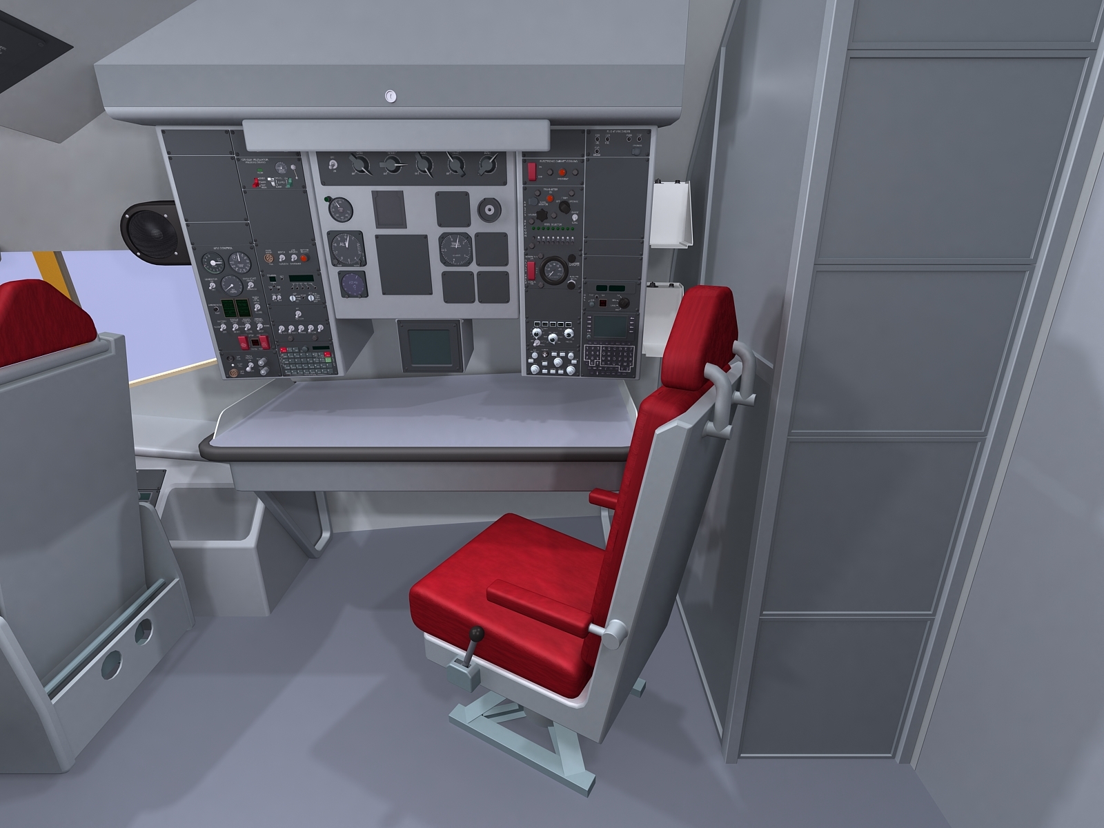 kc-135驾驶舱.3d模型