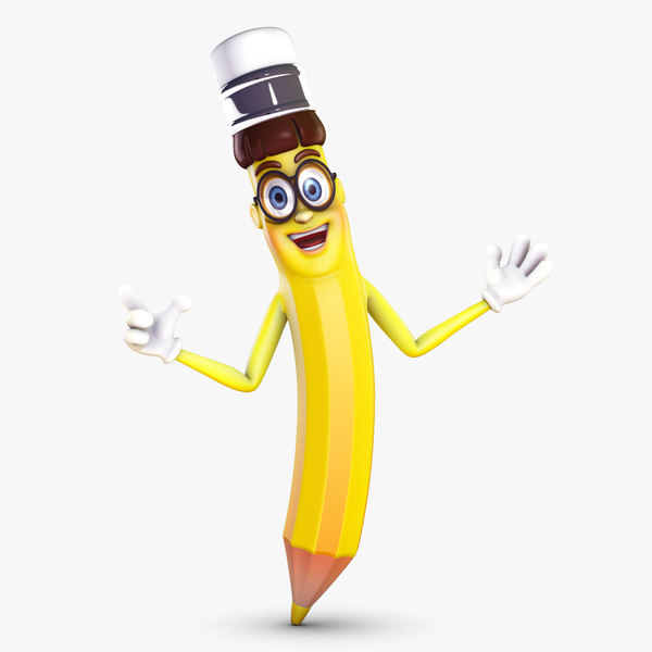 3d cartoon rig character