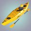 3d model boats kayak catamaran