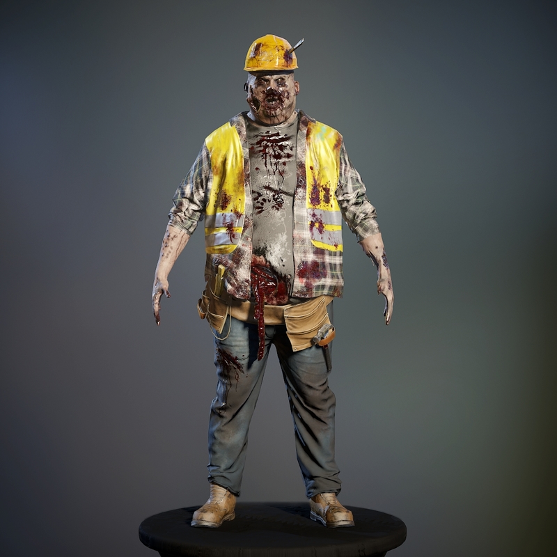 zombie action figure