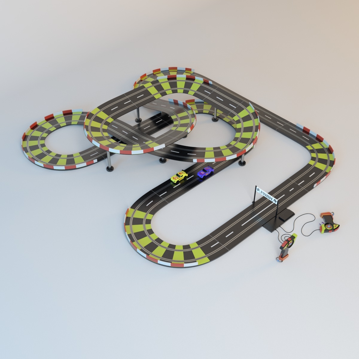 dog race track toy