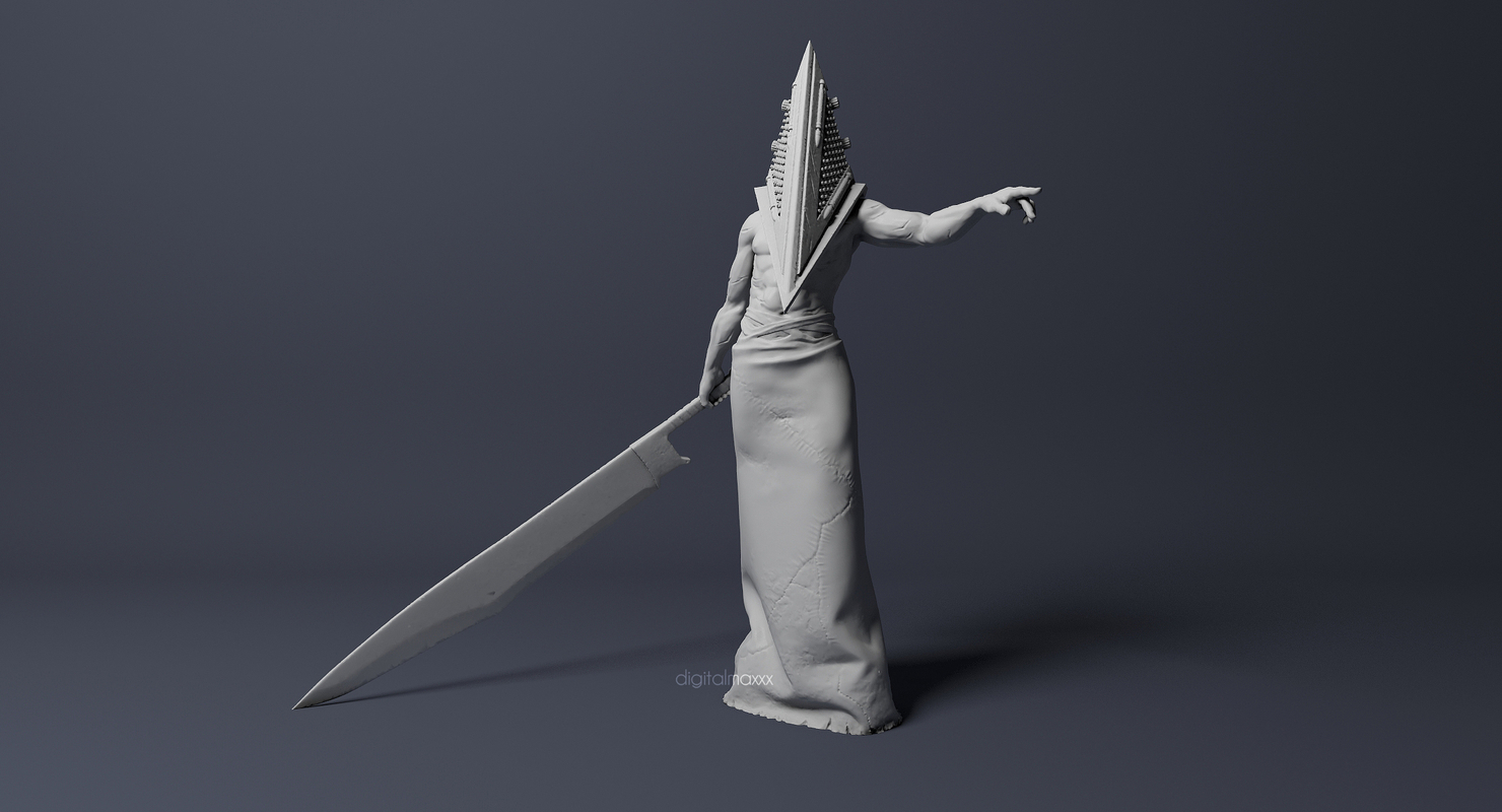 3ds Max Pyramid Head 2