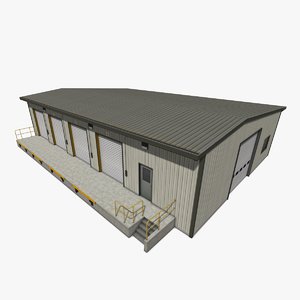 warehouse 3d model