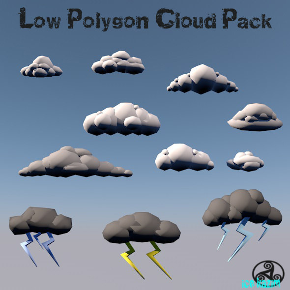 Blender Clouds Models | TurboSquid