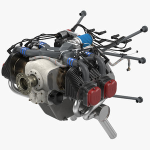 3ds piston aircraft engine ulpower