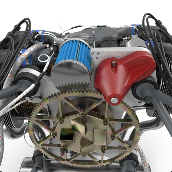 3ds piston aircraft engine ulpower