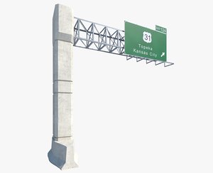 highway sign 3ds