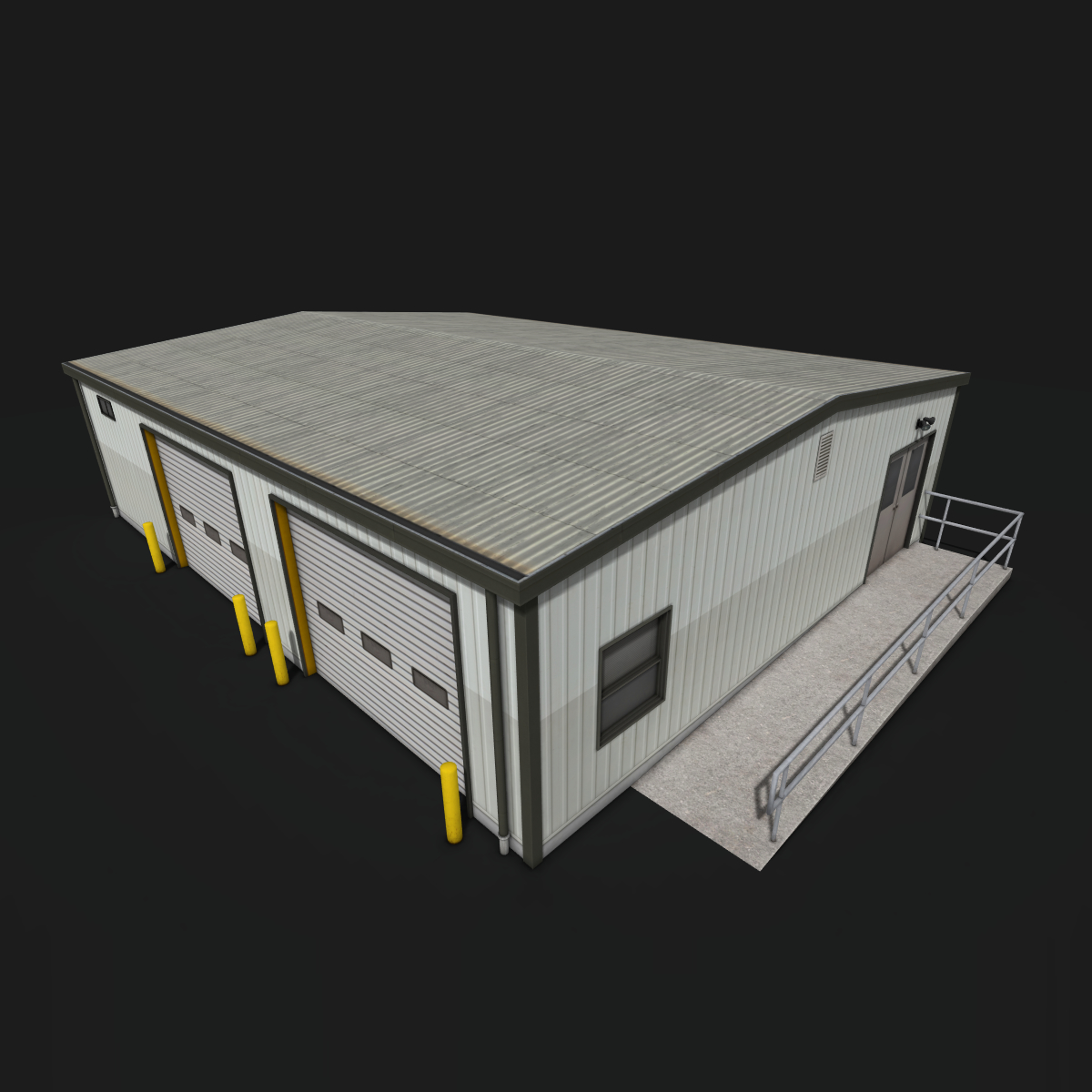 warehouse 3d max