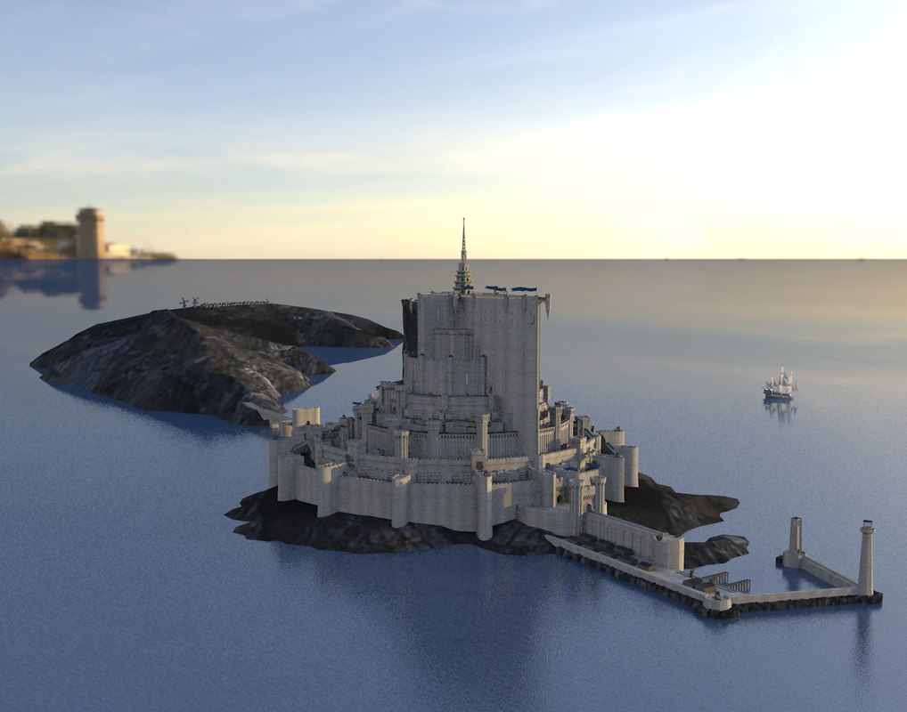 3ds max medieval citadel