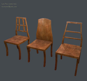 3dsmax pack ready chairs
