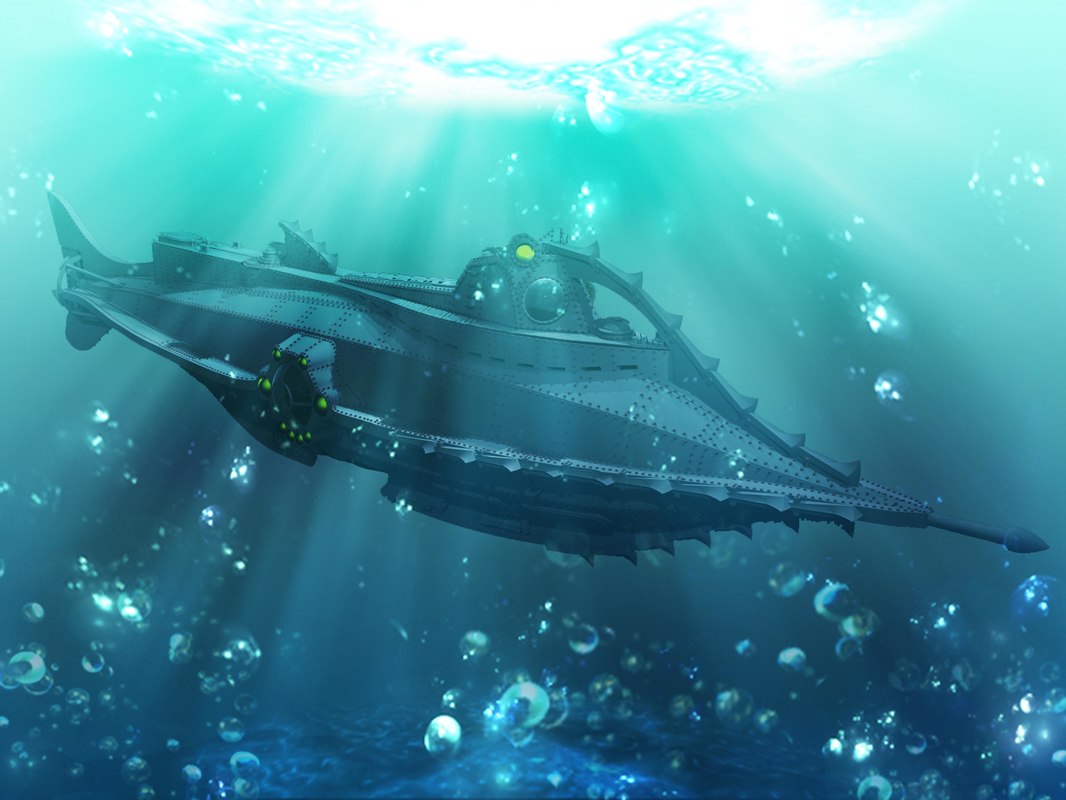 3dm nautilus submarine
