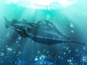 3dm nautilus submarine
