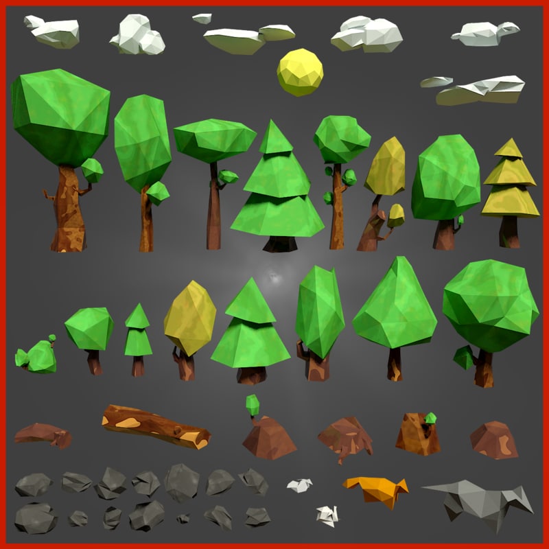 3d model forest pack