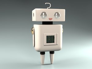 max cute robot