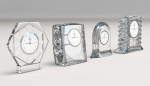 3d model baccarat clocks