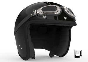 3dsmax black r helmet h09